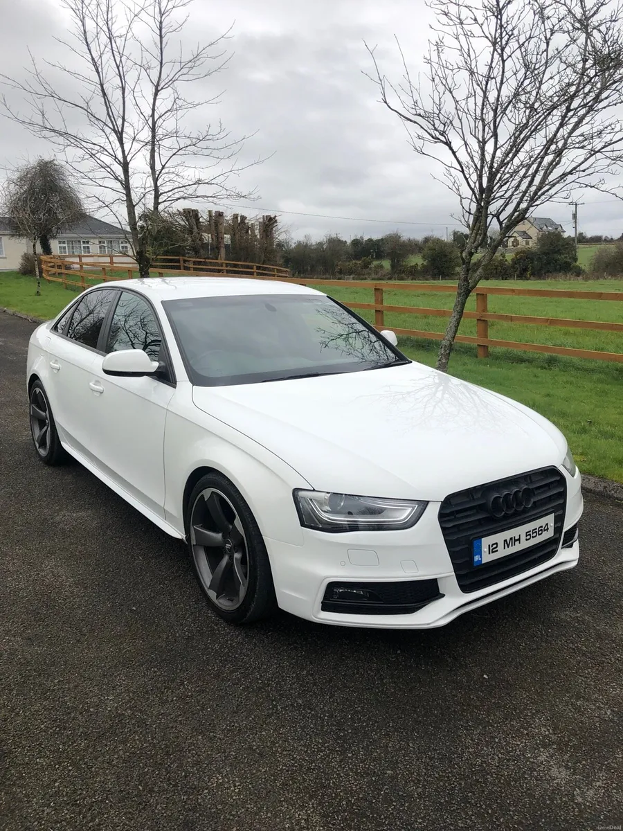 2012 Audi A4 Sline Black edition Auto - Image 1