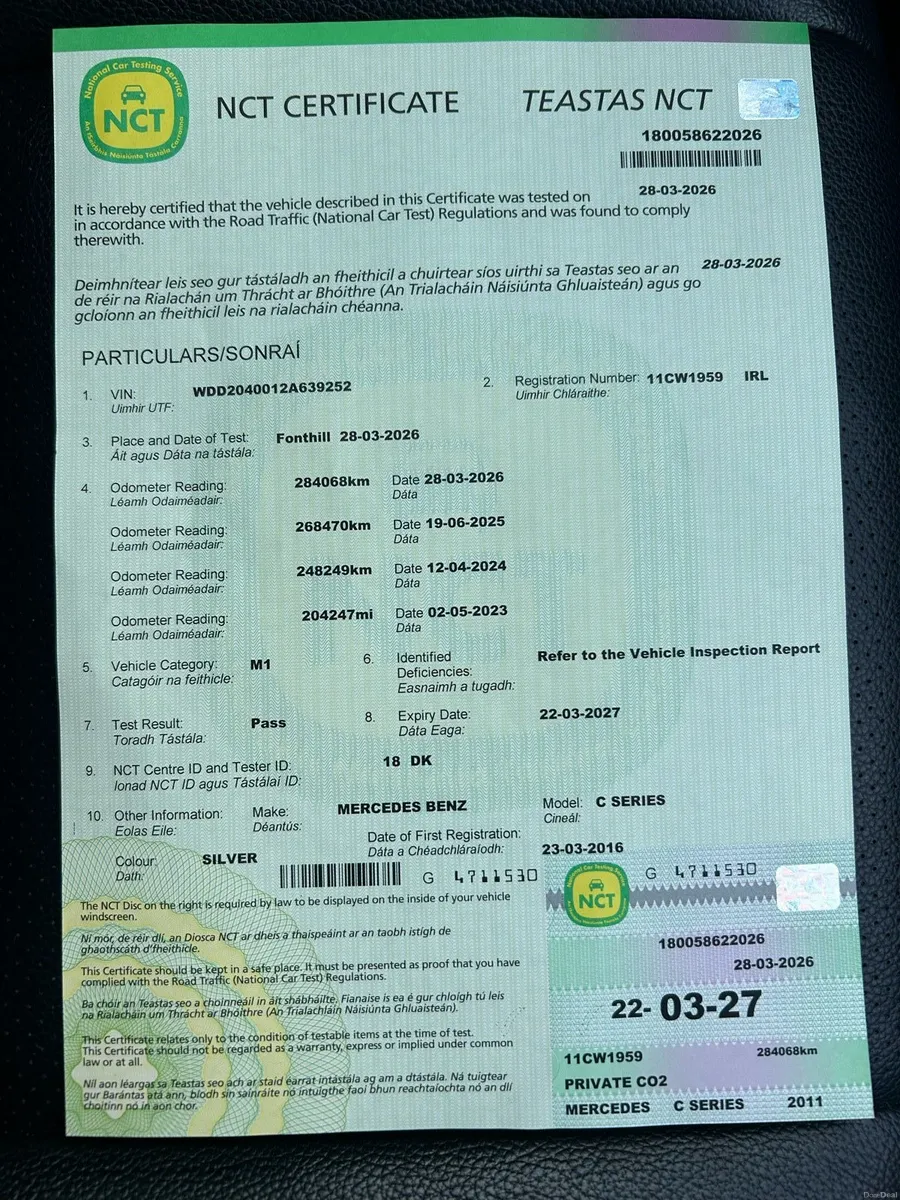 Mercedes  new NCT automatic 5 k € invested - Image 3