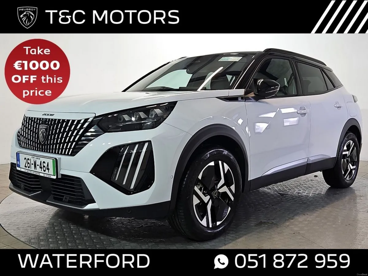 Peugeot 2008 Electric GT model, Front & Rear Senso - Image 1