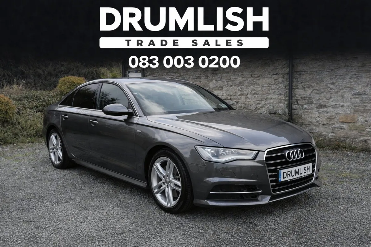 2017 AUDI A6 S LINE ULTRA 2.0 TDI 187 BHP S TRONIC - Image 1