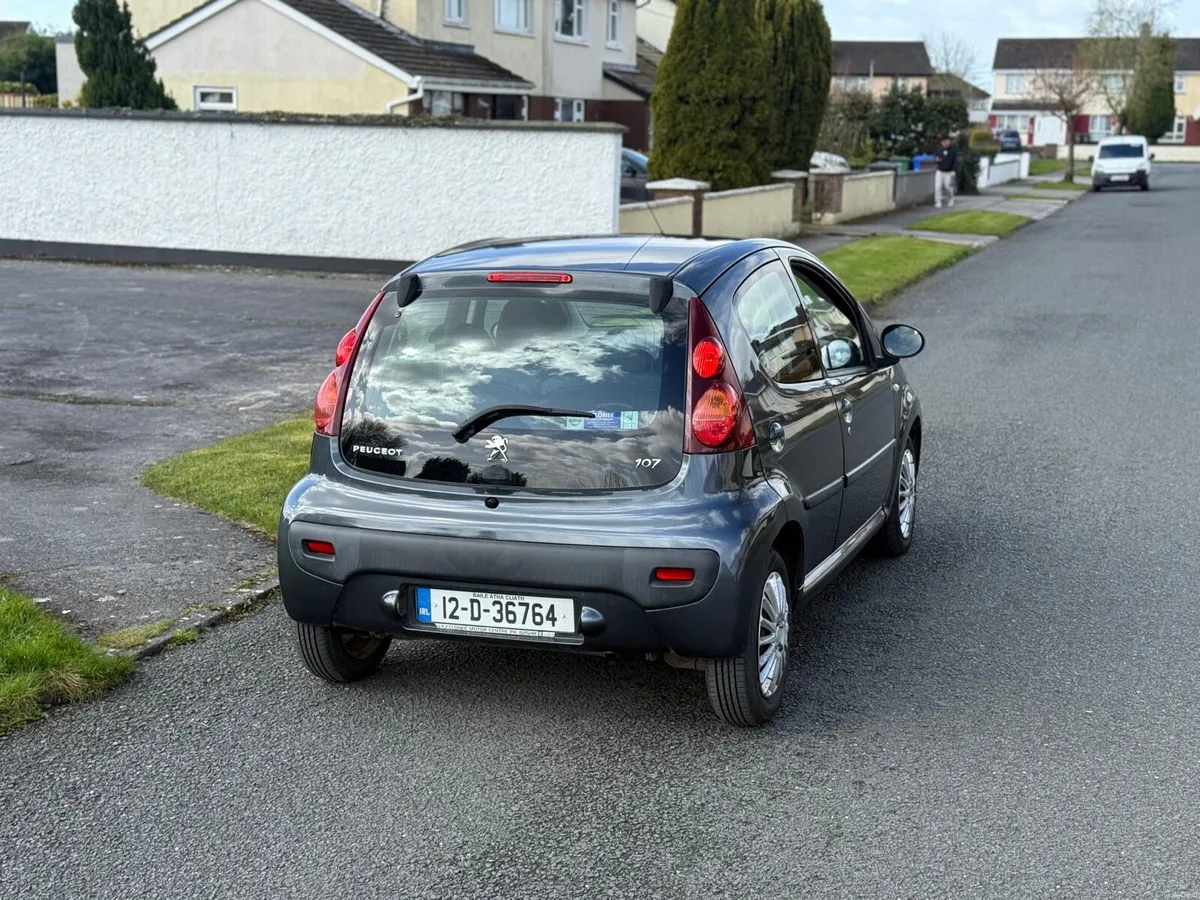 Peugeot 107, New NCT,Low mileage. 1L Petrol - Image 4