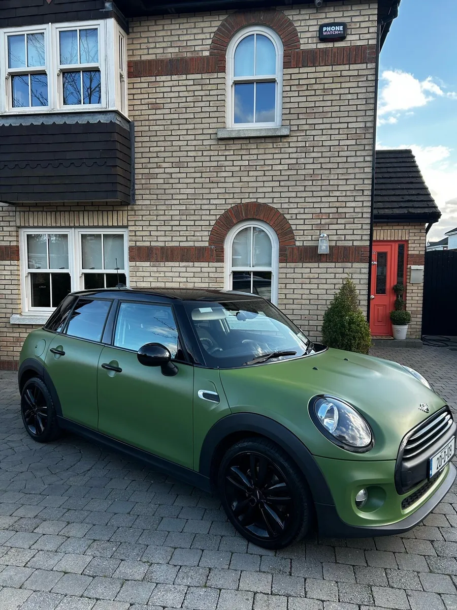 RARE Matte Green Mini Cooper |4 Door | Black Alloy - Image 1