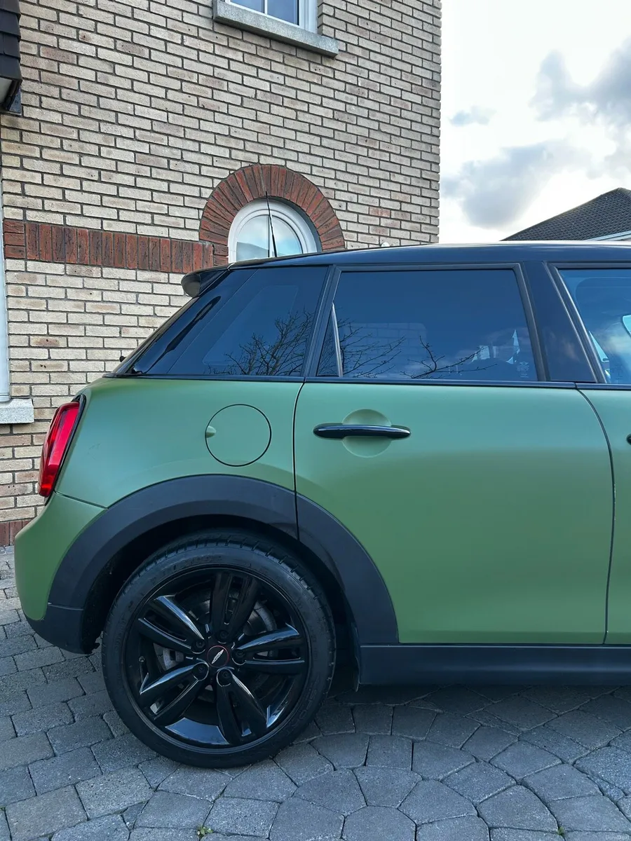 RARE Matte Green Mini Cooper |4 Door | Black Alloy - Image 3