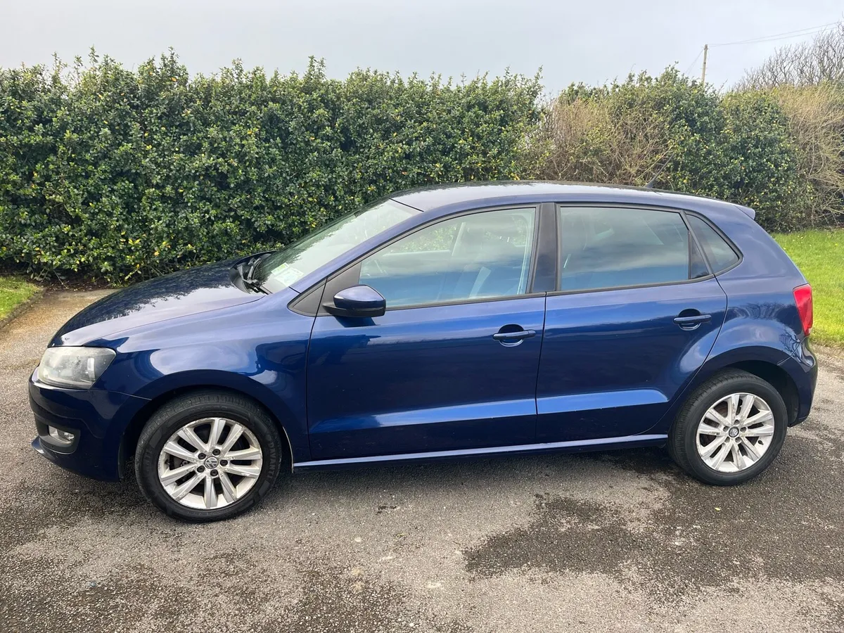 Blue Volkswagen Polo 1.2 Trend - Image 2