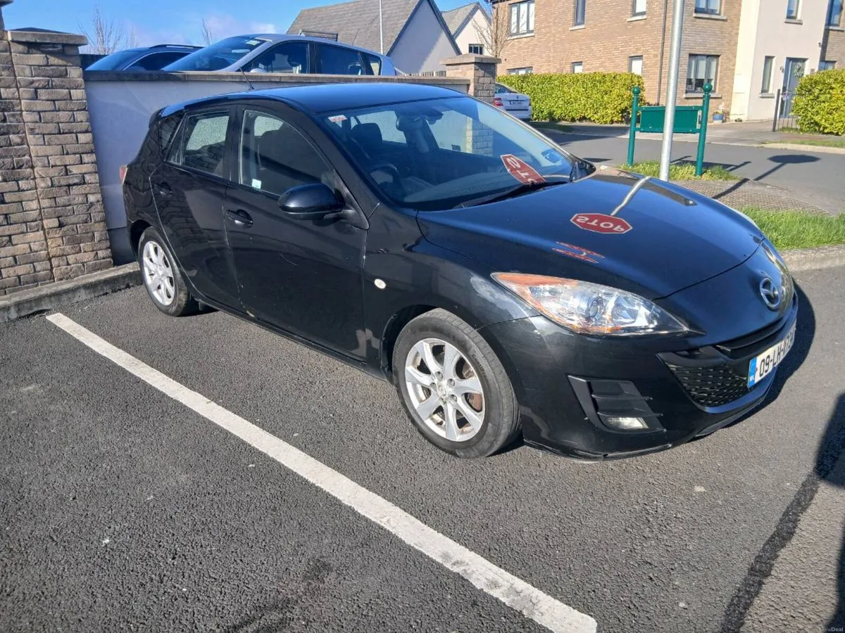 2009 mazda 3 1.6 hdi nct and tax - Image 1