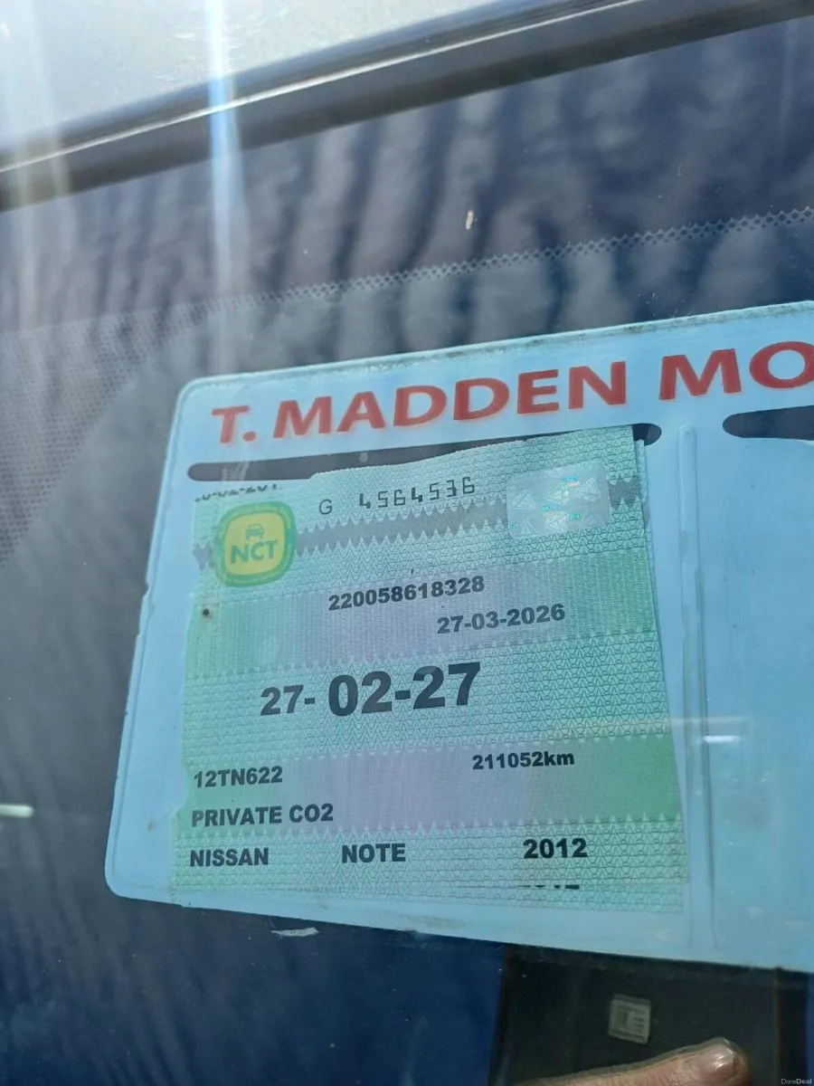 2012 Nissen Note - Image 2