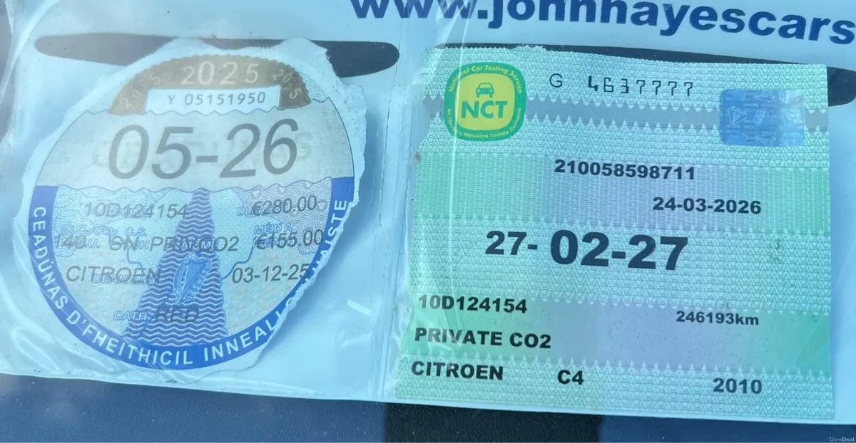 2010 Citroen C4 Auto New NCT 3/27 TAX 05/26 - Image 3