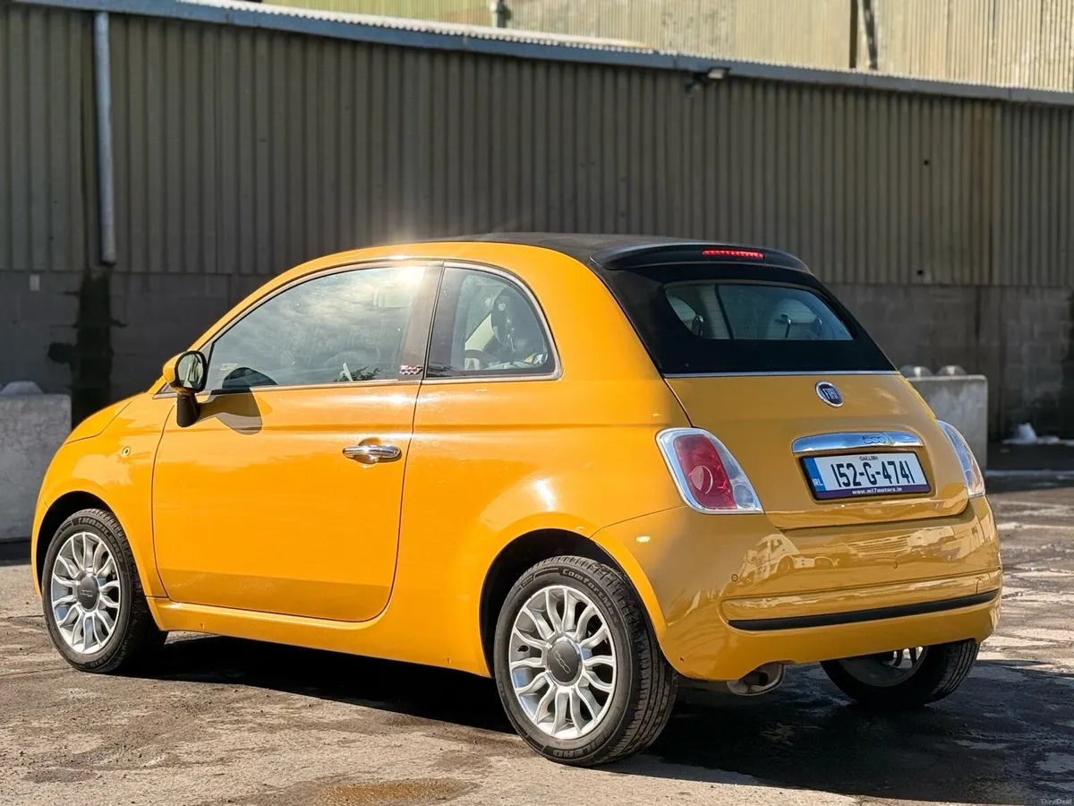 Fiat 500 cabrio convertible with fresh NCT - Image 4