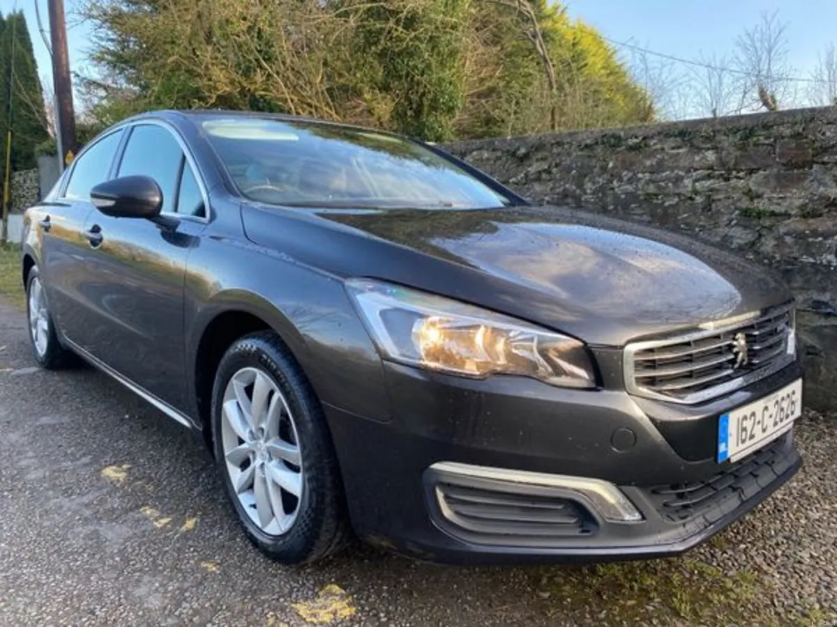 162 PEUGEOT 508 DIESEL NCT 11/26 TAXED 7/26 FSH - Image 1