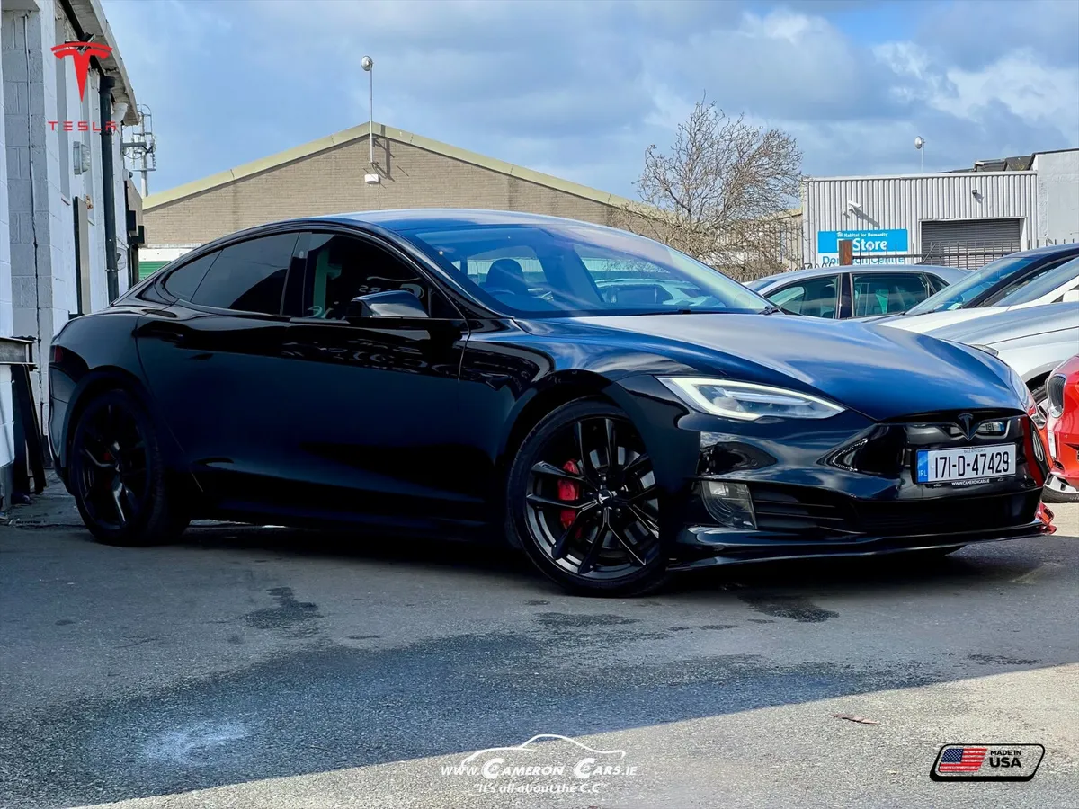 TESLA MODEL S75D BLACK EDITION 525hp FINANCE ME - Image 2