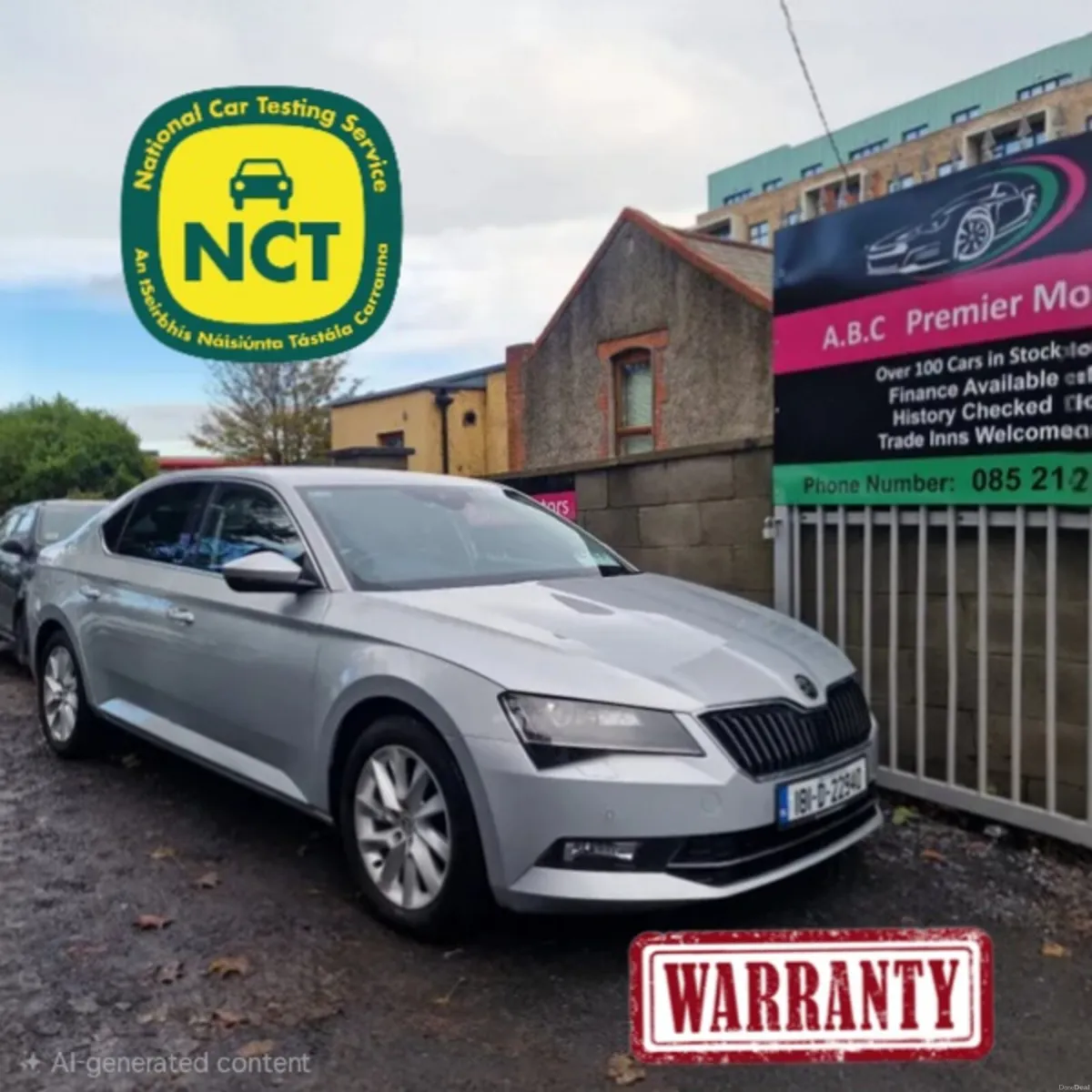 Skoda Superb 2018 New Nct 02/28 - Image 1