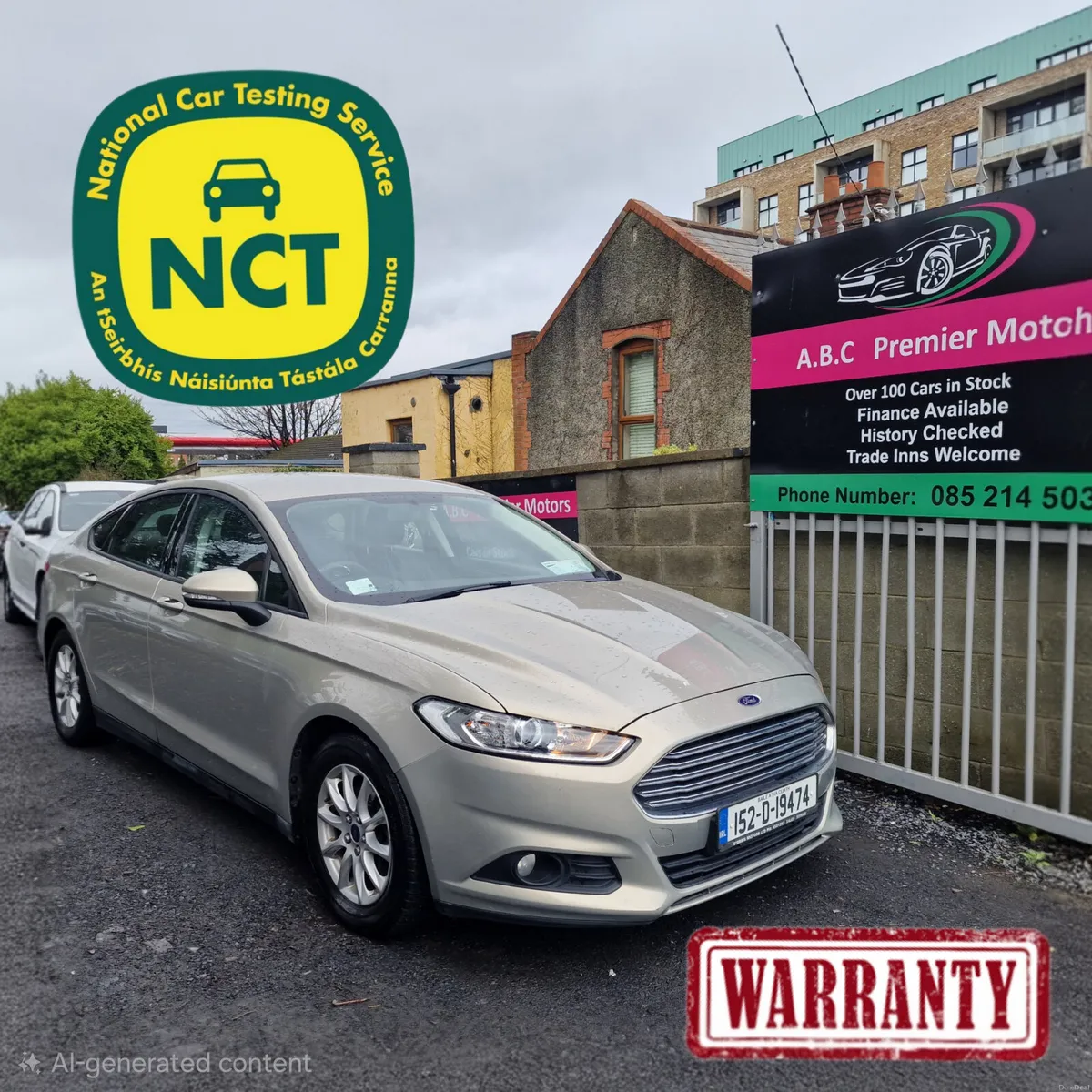 Ford Mondeo 2015 New Nct 01/27 - Image 1