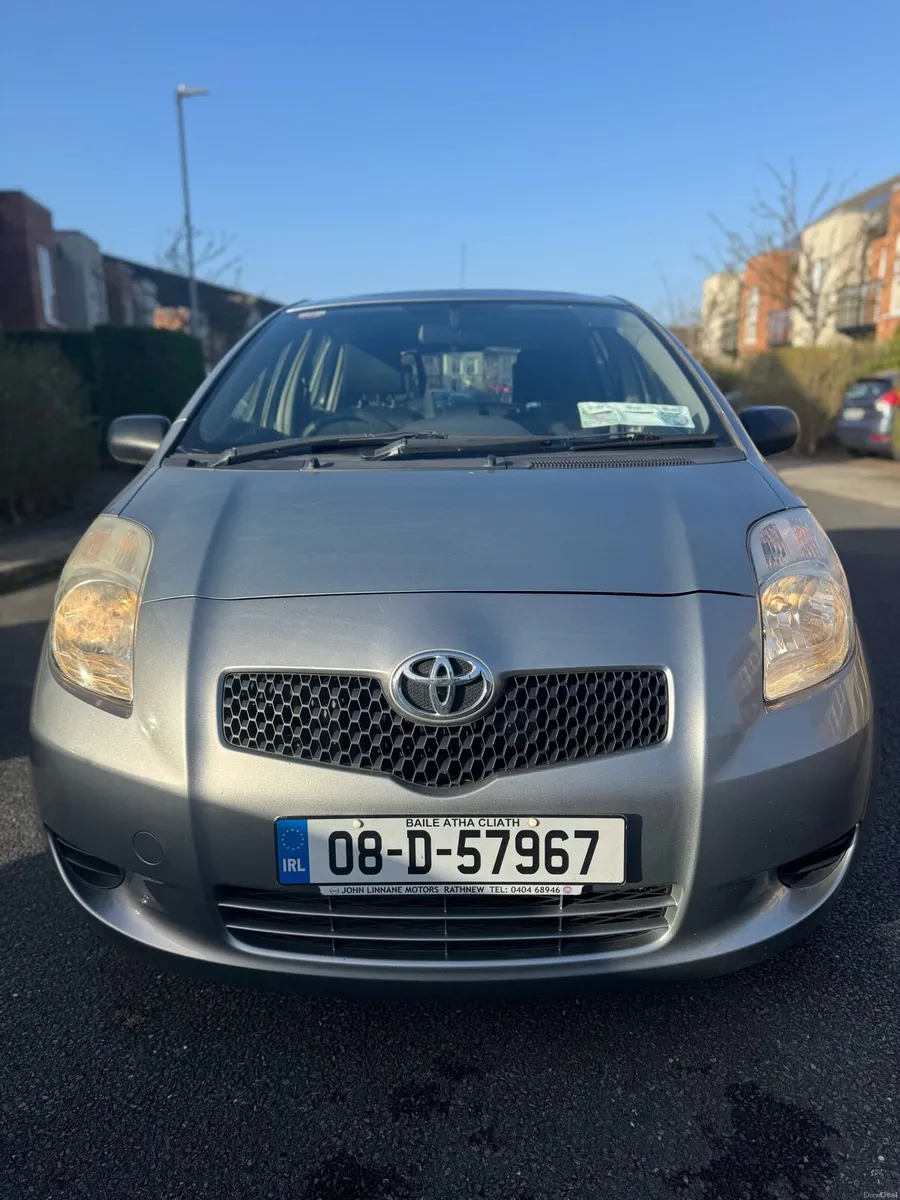 Toyota yarris tax and NCT 1.0 2008 (final price) - Image 2