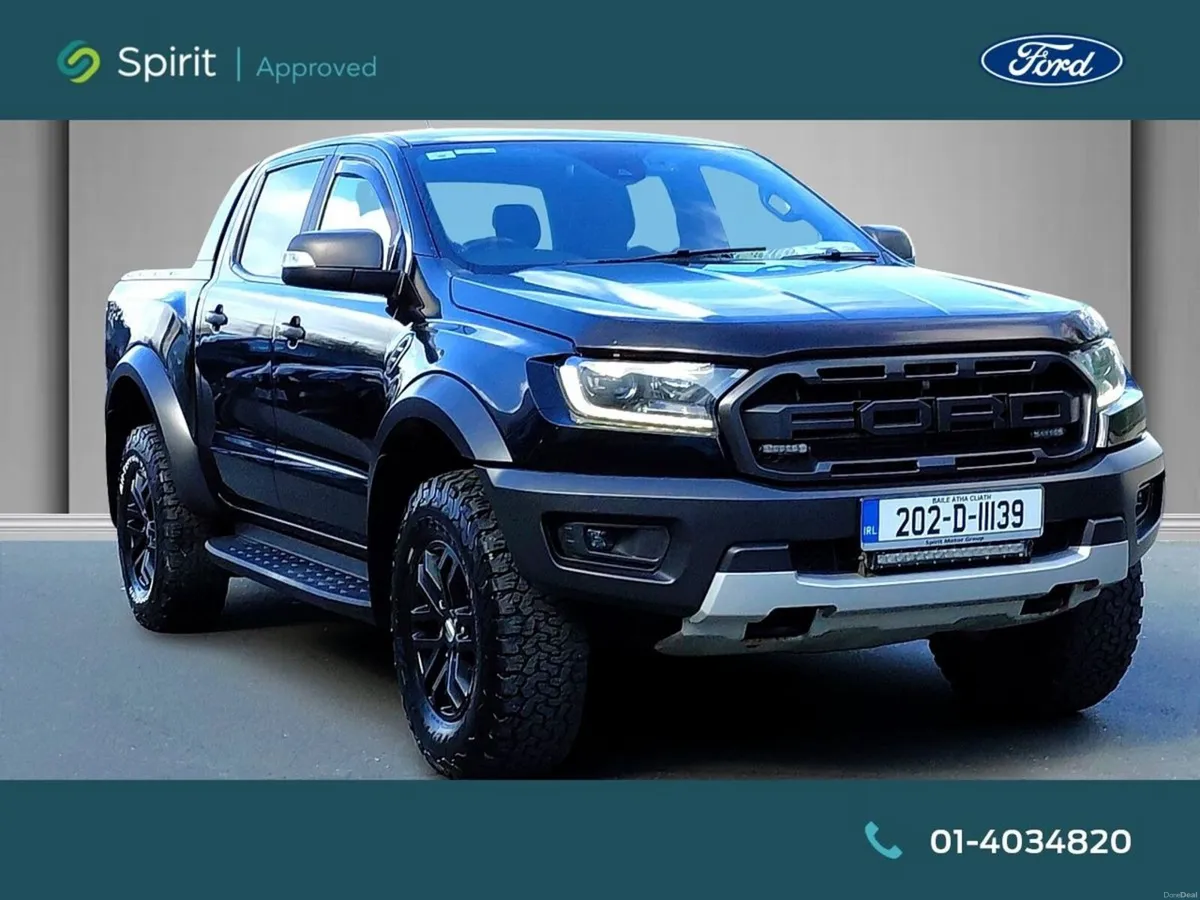 Ford Ranger RANGER RAPTOR 2.0 L 213BHP  4DR A - Image 1