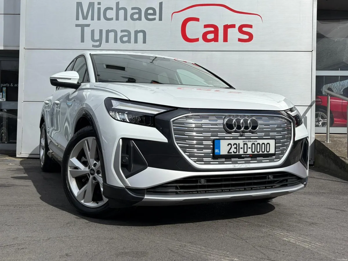 2023 Audi Q4 e-tron 40 S Line Sportback, 20" Alloy - Image 4