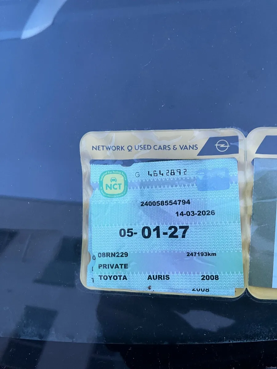 Toyota Auris 1.4 2008 - Image 2