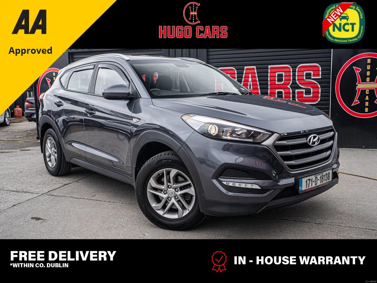 2017 Tucson Comfort 1.7d/New NCT/Irish/1yr warrant - Image 1