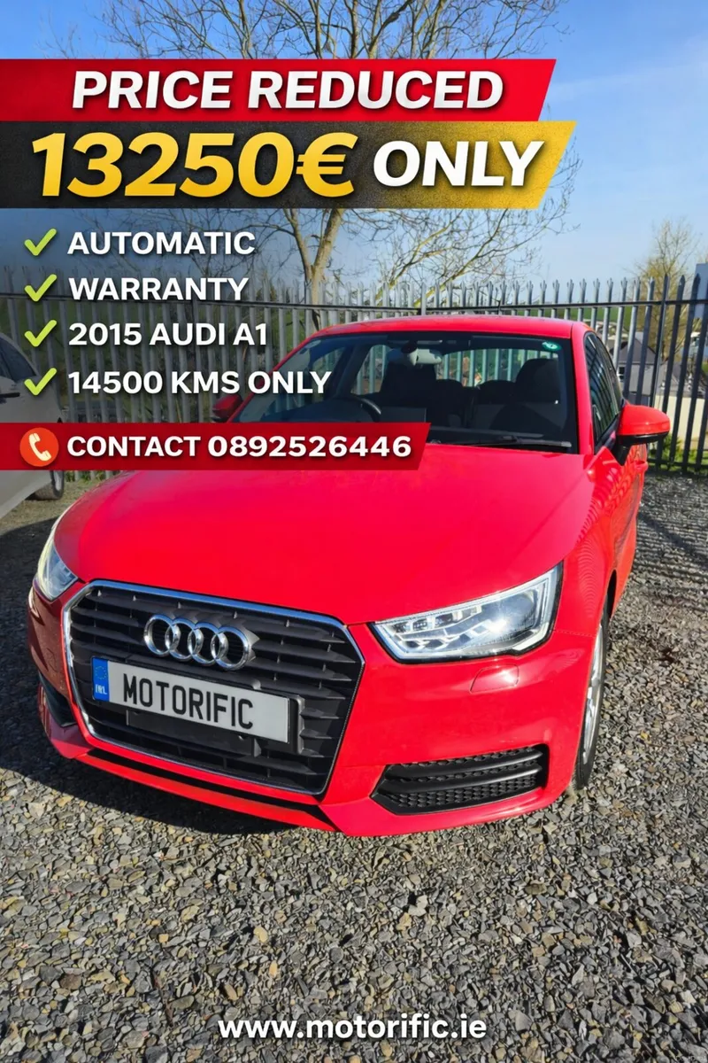 Audi A1 | Automatic | Only 15k kms | Warranty - Image 1
