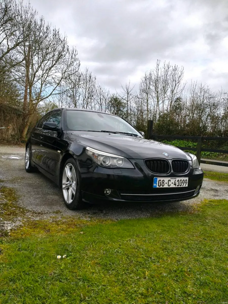 2008 Bmw 520d Black - Image 1
