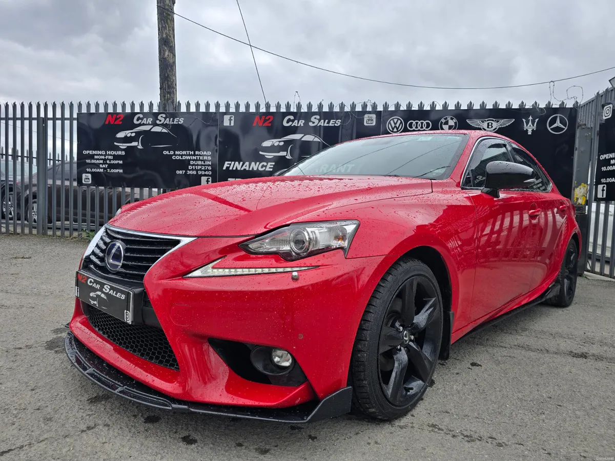 161 Lexus IS300h Sport Hybrid, LOW MILES, NEW NCT - Image 3