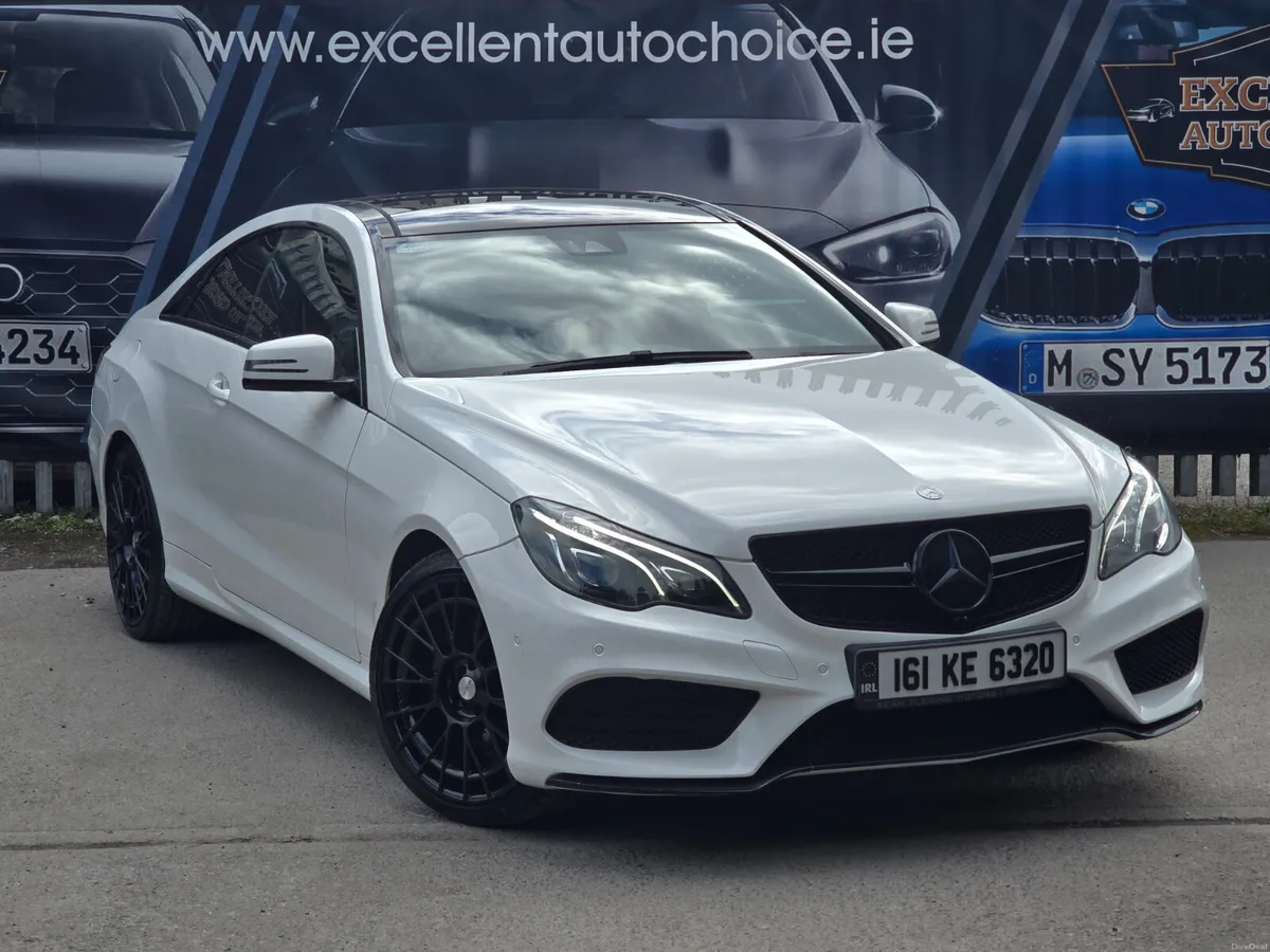 Mercedes-Benz E-Class 2016 AMG COUPE,PANROOF,WHITE - Image 1