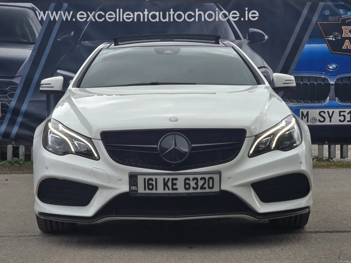 Mercedes-Benz E-Class 2016 AMG COUPE,PANROOF,WHITE - Image 2