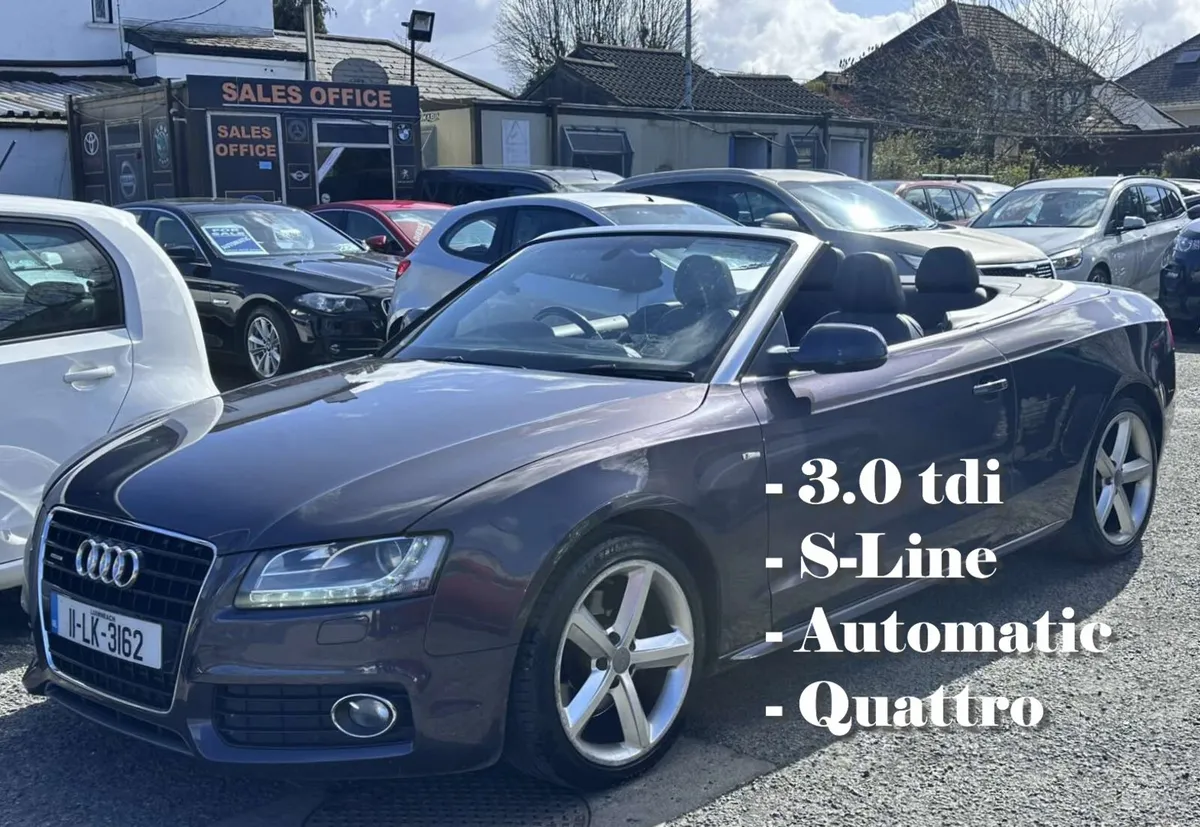 A5 3.0TDI Convertible S-Line Quattro AUTOMATIC - Image 1