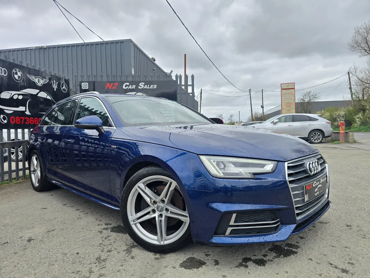 171 Audi A4 2.0tdi AUTO S-Line, LOW MILES,NEW NCT - Image 1