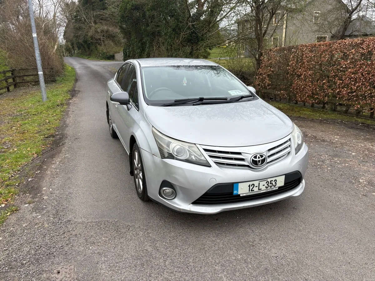 2012 Toyota Avensis 2.0 D4D NCT 12/26 - Image 2