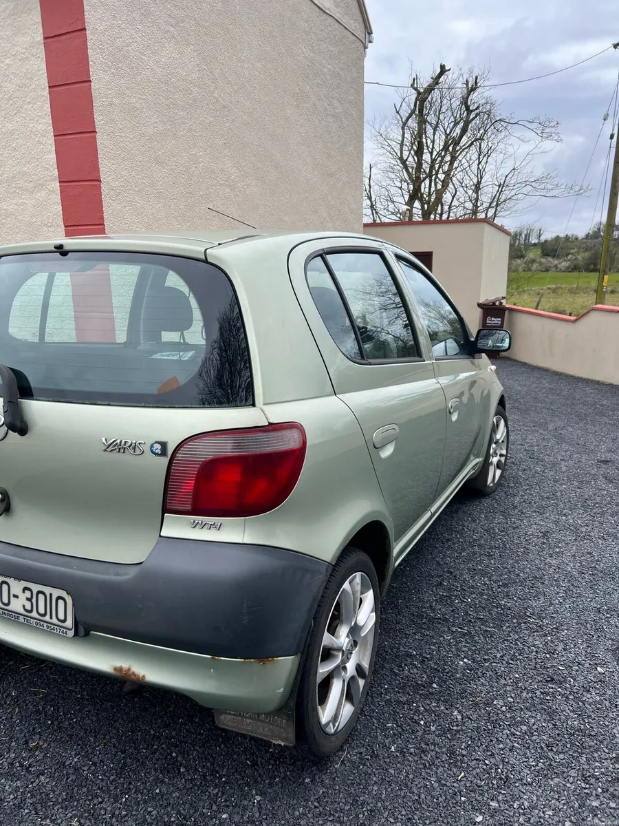 Toyota Yaris 2003 NCT 09-26 Tax 05-26 - Image 3