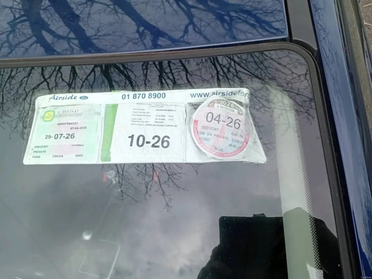 Ford focus taxed ncted - Image 2