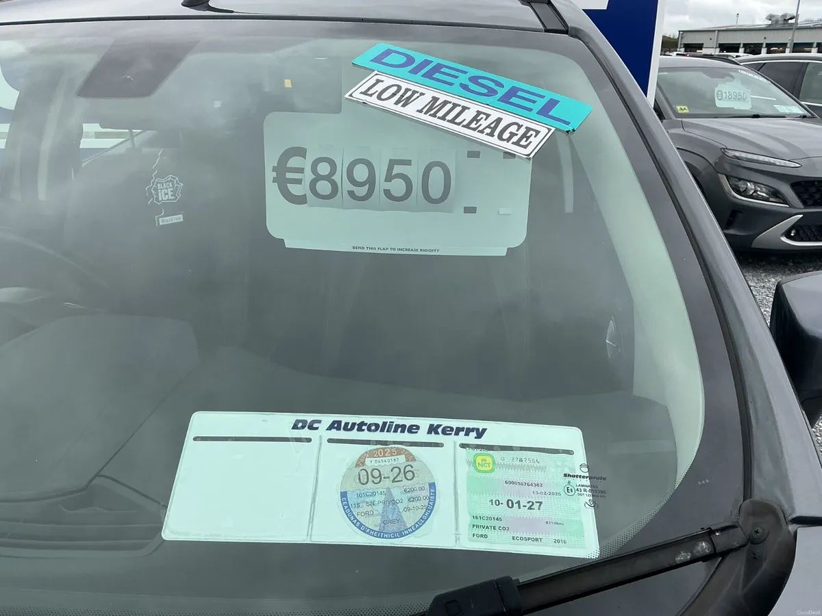 2016 FORD ECOSPORT 1.5 TDCI LOW MILEAGE - Image 4