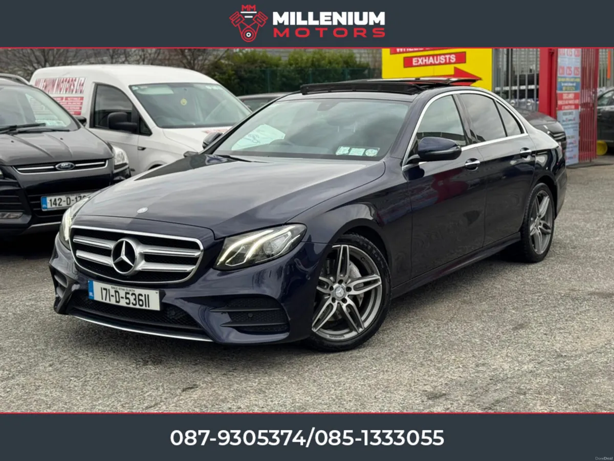 Mercedes-Benz E-Class SUNROOF AMG LINE PREMIUM - Image 4