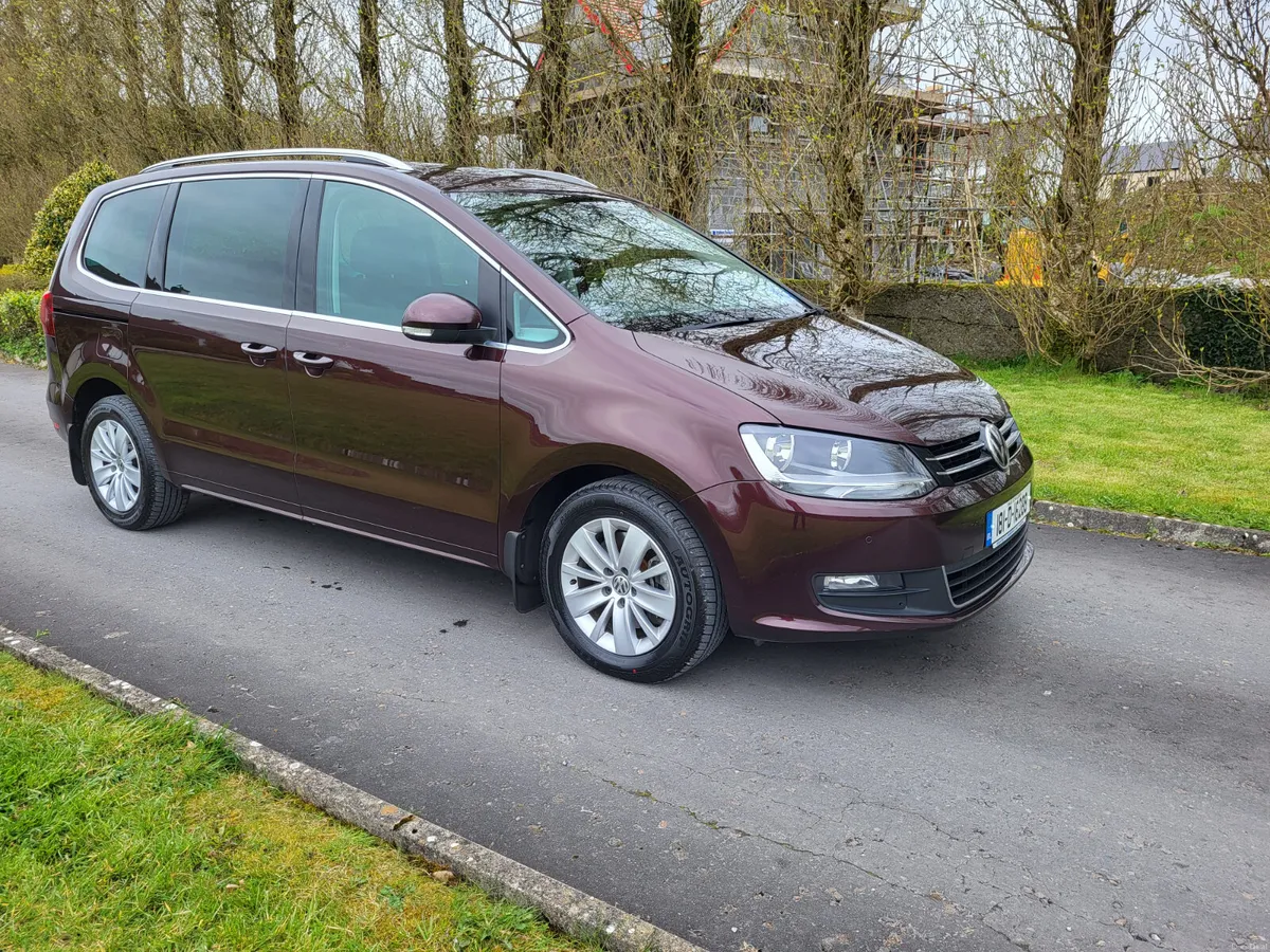 Volkswagen Sharan 2L Diesel. 7 seater. New NCT. - Image 1