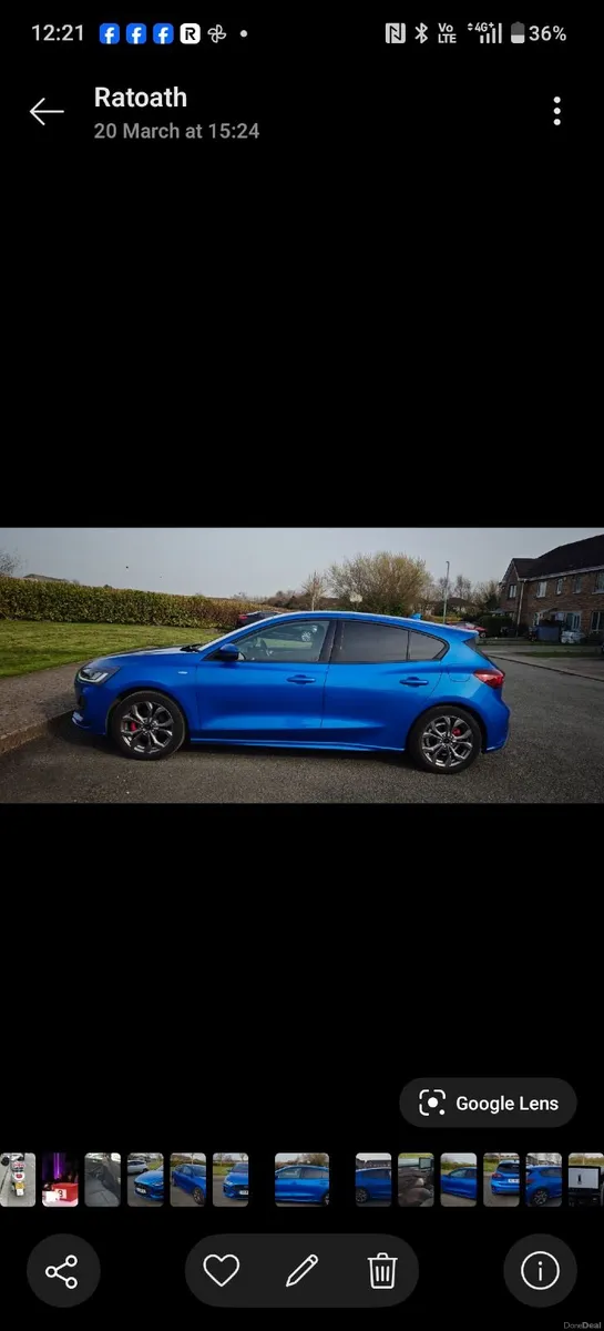 Ford Focus 2022 ST line Petrol manual - Image 2