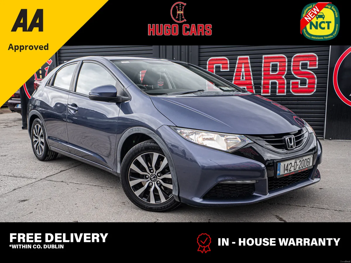 142 Honda Civic 1.6d/New NCT/Warranty - Image 1
