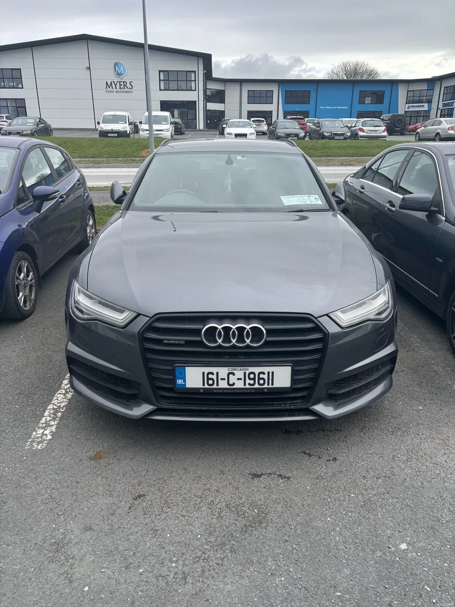 Audi A6 Avant black edition Quattro 2016 - Image 1