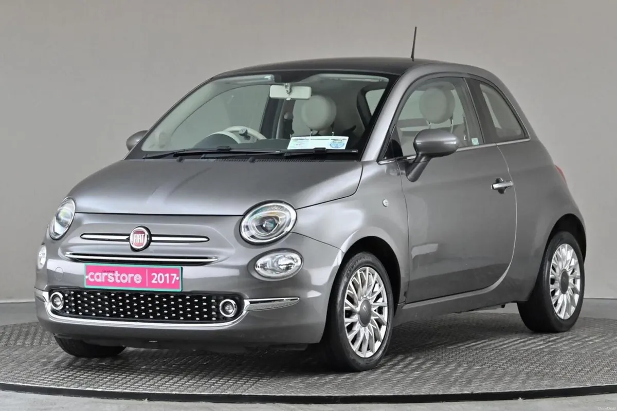 Fiat 500 1.2 LOUNGE 5SPD 69BHP **IRISH CAR**GLASS - Image 3