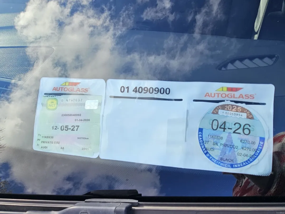 Audi A4 2011 *nct 05/27 and taxed* - Image 2