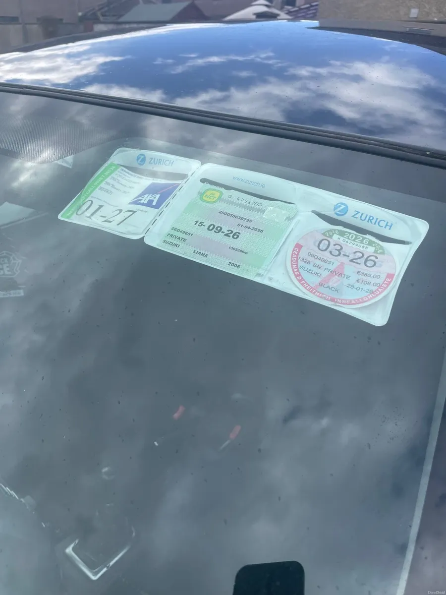 Suzuki Liana 2006 LOW MILEAGE NEW NCT - Image 2