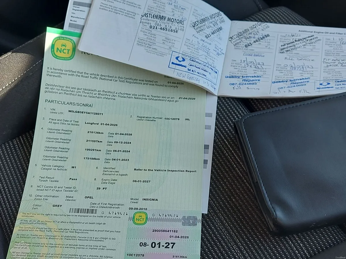 OPEL INSIGNIA 2010 2,0 TDI NEW NCT 01/27 - Image 2