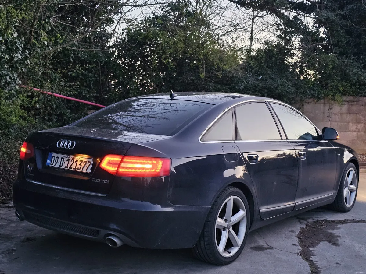 Audi A6 2009 tdi s line taxed €2200 no offers - Image 1