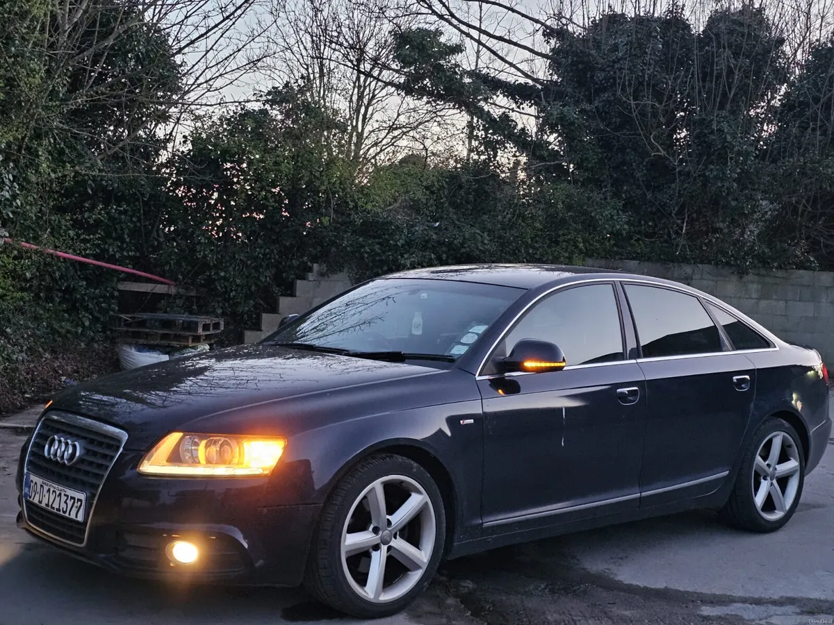 Audi A6 2009 tdi s line taxed €1990 no offers - Image 2