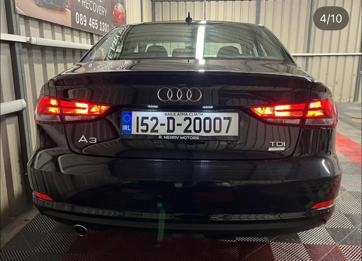 2015 Audi A3 Saloon Black - Image 3