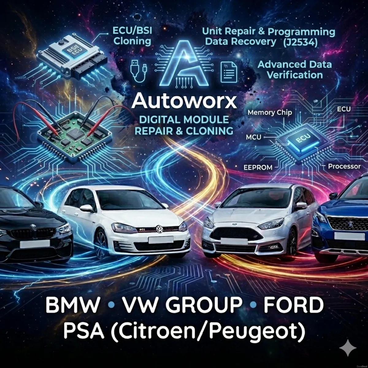 BMW cluster virginisation - Image 1