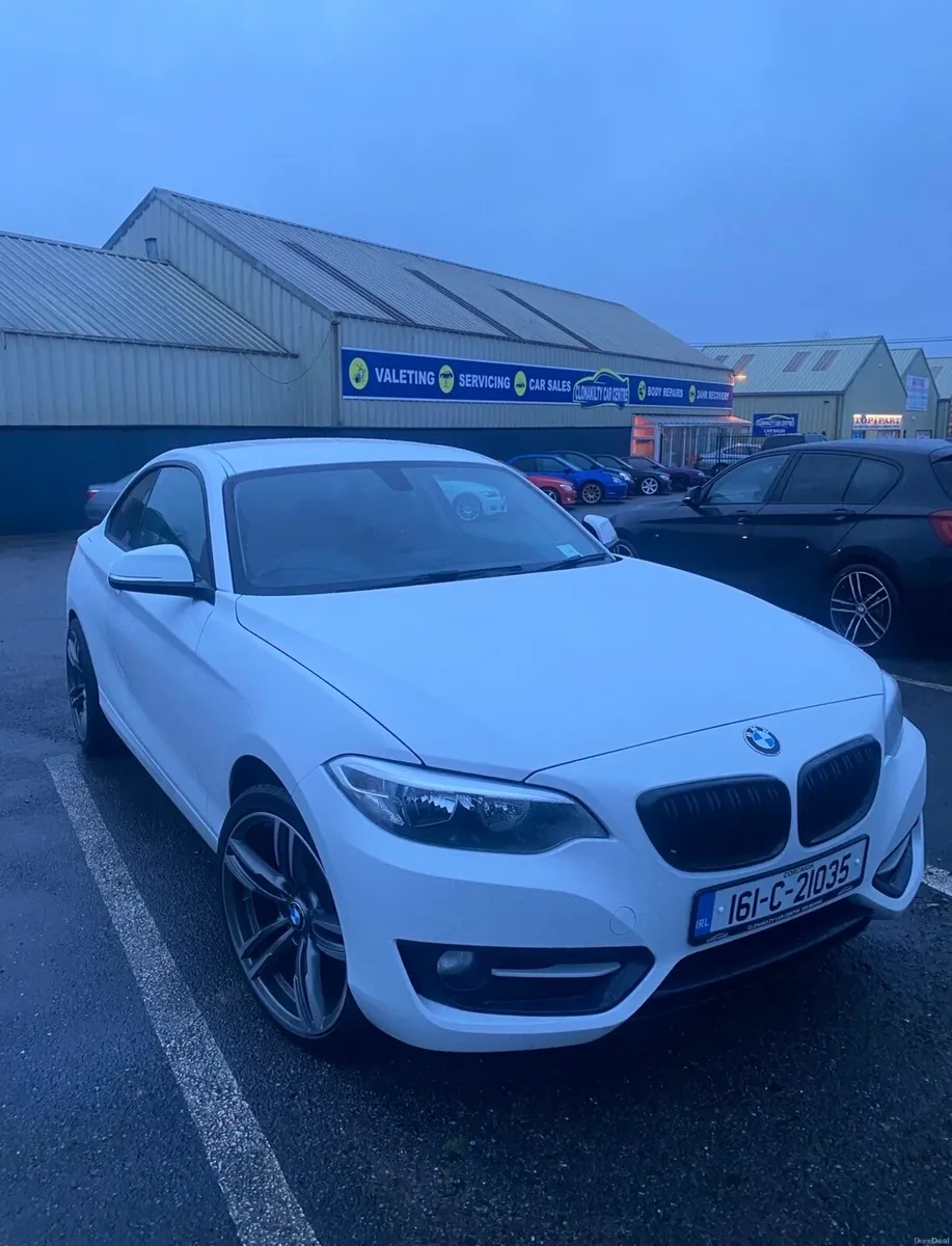White BMW 2 Series - Image 1