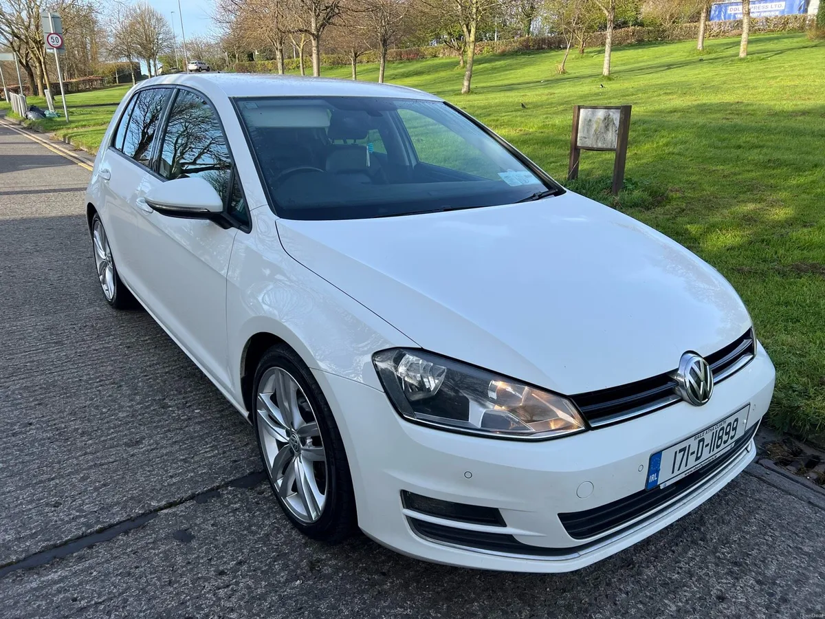 2017 VW Golf 1.6 TDI Highline Black Leathers - Image 1
