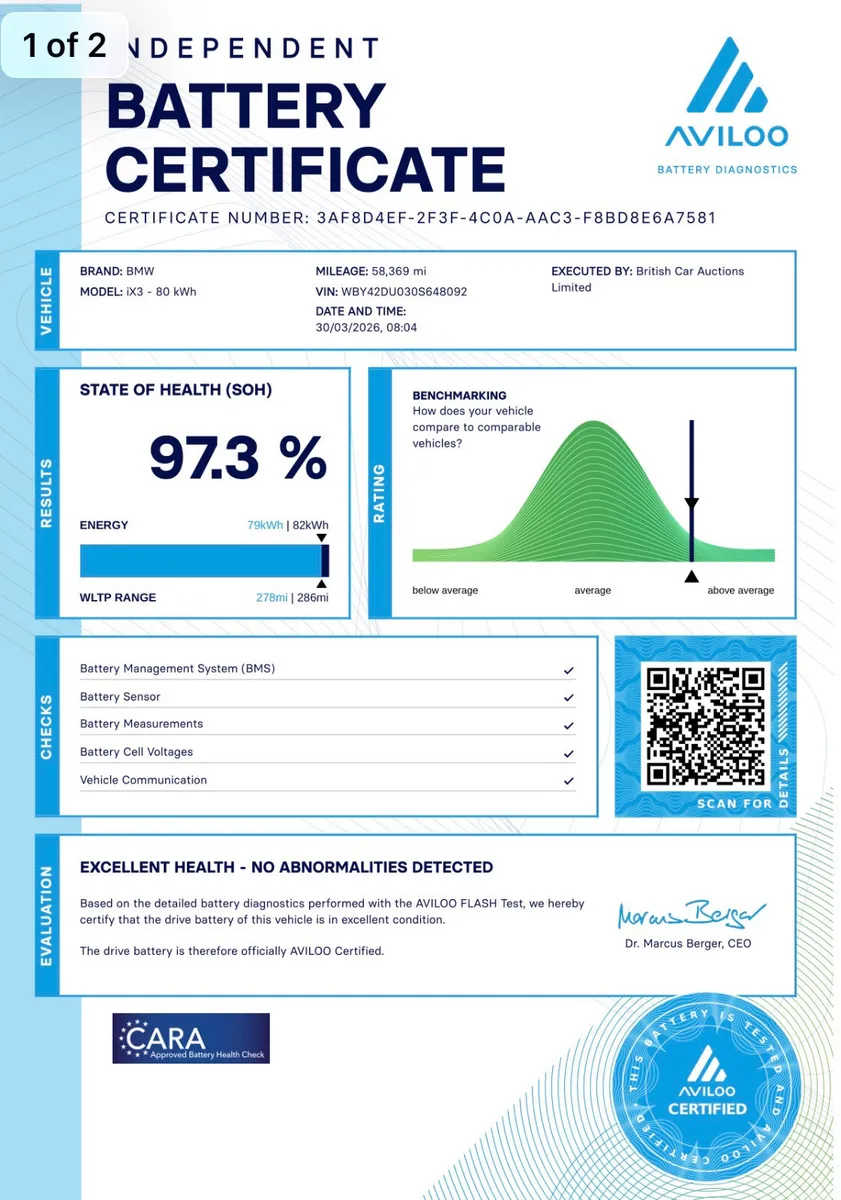 BMW iX3 M Sport 80Kwh 2023 - Image 2