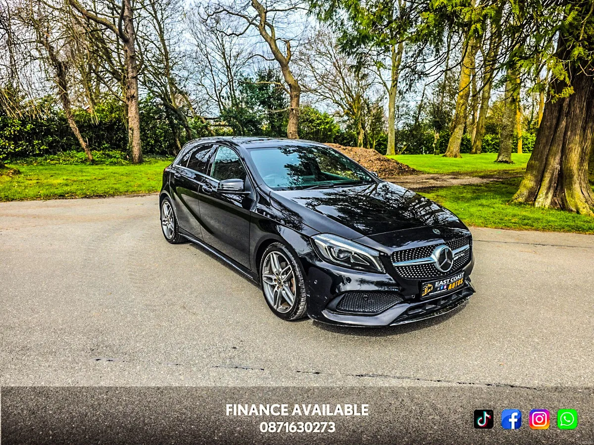 2017 Black Mercedes A Class 1.6 Petrol Auto Style - Image 3