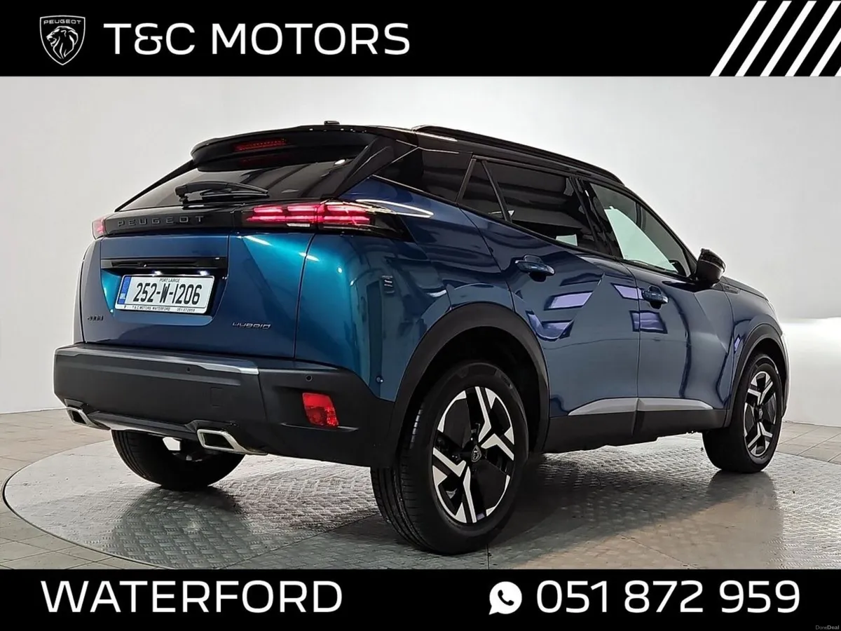 Peugeot 2008 *Ex Demo* Hybrid GT model, Front & Re - Image 4